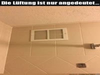 Nur ein Lftungsgitter