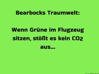 grüne und fliegen