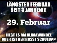 L�ngster Februar seit 3 Jahren