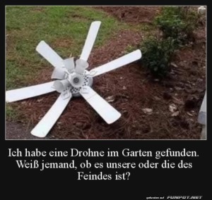 fun-Bild: Komische Drohne