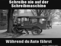 Humorvolle Warnung f�r Autofahrer