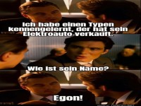 Der Egon-Gag im Elektroauto-Club