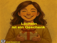 L�cheln ist ein Geschenk