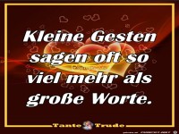 Kleine Gesten
