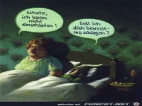 Kann nicht einschlafen