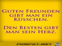 guten Freunden gibt man