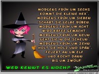 Morgens frueh um sechs