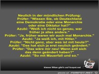 Neulich in der m�ndlichen Pr�fung