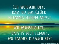 ich wuensche dir dass