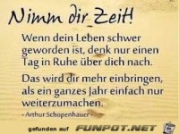nimm dir zeit