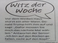Witz der Woche