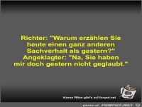 Richter: Warum erz�hlen Sie heute einen ganz anderen...