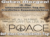 Internationaler Tag des friedlichen Zusammenlebens