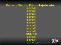 Geben Sie Ihr Geburtsjahr ein