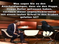 Kr�he im Kreuzverh�r!