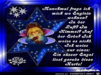 Manchmal frage ich mich