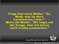 Fragt Olaf seine Mutter