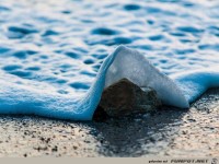 Eine Decke auf dem Wasser