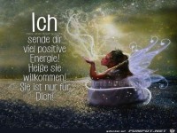 Ich sende dir viel Energie