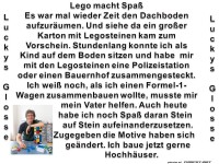 Lego macht Spa�