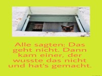Alle sagten - das geht nicht