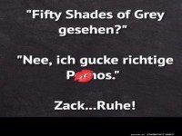 Witziges Filmzitat auf einer Tafel