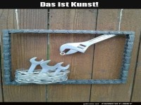 Kunstwerke aus Werkzeug