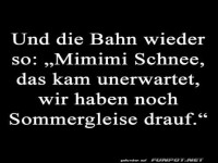 Schnee-Chaos: Deutsche Bahn-Edition