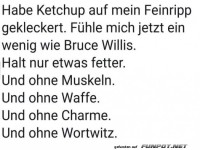 Ketchup-Actionheld verliert den Kampf!