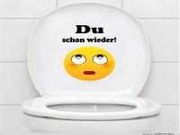 Toilettendeckel mit Humor!