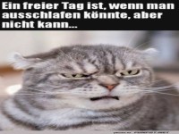Ich kann nicht ausschlafen