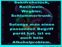 Kein Alkoholproblem
