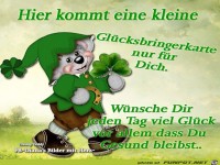 Hier kommt eine kleine Glueckskarte