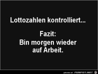 Arbeite morgen wieder