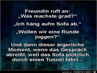 Immer diese Tunnel