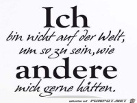 Ich bin nicht
