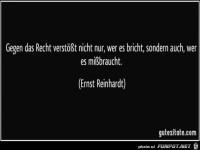 gegen das recht