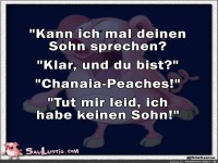 Kann ich mal Deinen Sohn sprechen