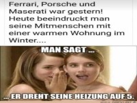 Ferrari, Porsche usw. waren gestern