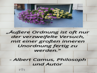 äußere ordnung ist oft