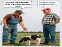 Mini-Kuh mit gro�em Talent!