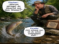 Fischer vs. Forelle: Der ultimative Wettkampf!