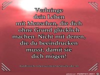 Ohne Grund gluecklich