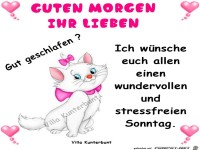 Guten Morgen ihr Lieben