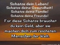 Schaetze dein Leben