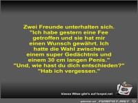 Zwei Freunde unterhalten sich