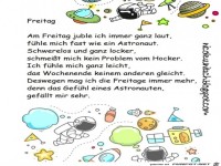 Gedicht - Spruch - Freitag