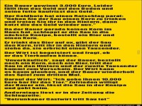 ein Bauer gewinnt 3,000 Euro...