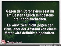 Am besten t�glich Knoblauch essen