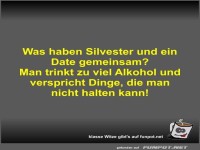Was haben Silvester und ein Date gemeinsam?